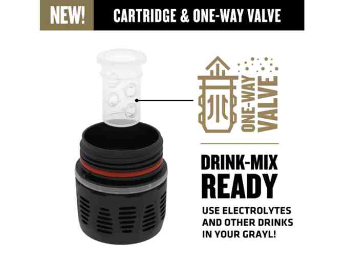 16.9oz Grayl UltraPress Purifier - Covert edition in Olive Drab