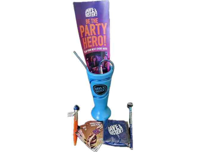 $100 in Dave and Buster's Power Cards for use at ANY location Plus Swag