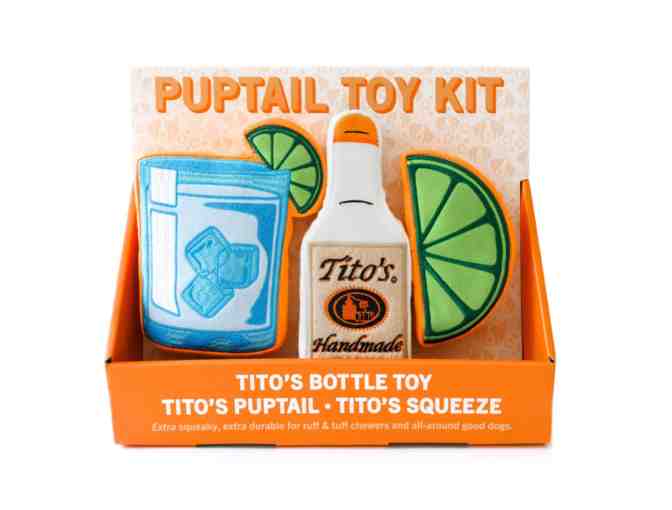 Tito's Handmade Vodka Dog Basket & Drinking with My Dog: The Canine Lover's Cocktail Book