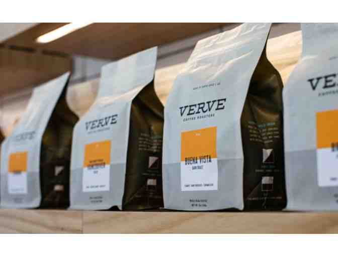 5 Bags of coffee from Verve Coffee Roasters- Streetlevel, Wilder, Buena Vista, Seabrigh