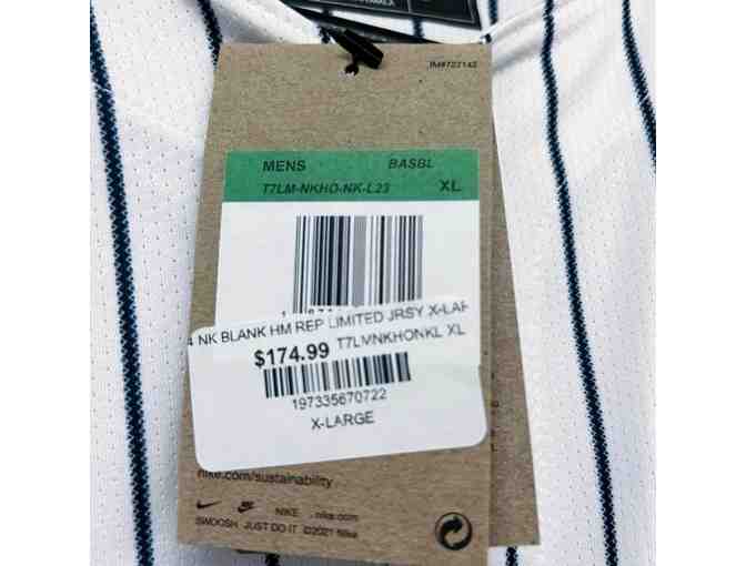 Signed Yankees Jersey by Mariano Rivera & Exclusive Yankees/Lehman Cap