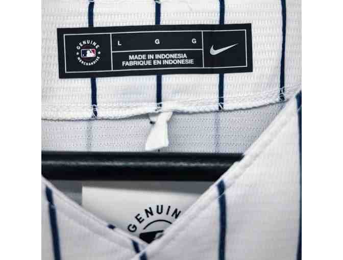 Signed Yankees Jersey by CC Sabathia & Exclusive Yankees/Lehman Cap