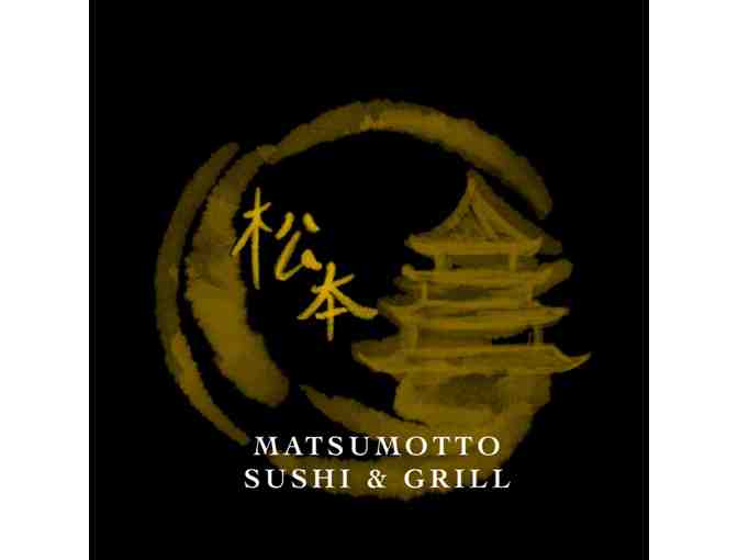 Dining at Matsumotto Sushi & Grill in Westminster, Colorado