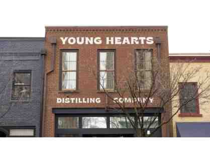Young Hearts Distilling Tour and Tasting for 4 (Raleigh, NC)