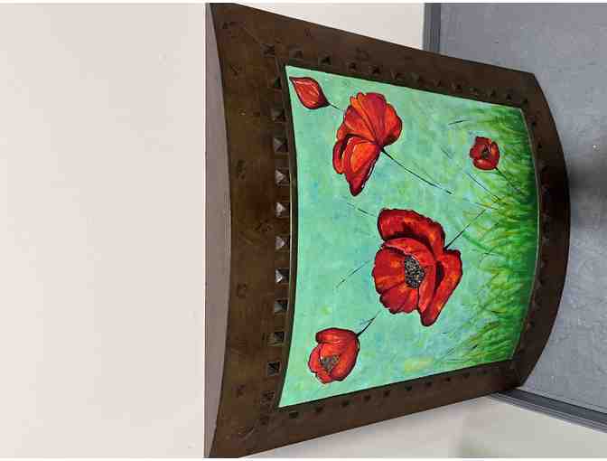 Original Painting 'Poppies In A Breeze' by Arsh Pal