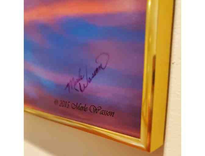 Art -- Original photo by Merle Wasson -- Sunset Flight -- 26.25" x 26.25" - Photo 2