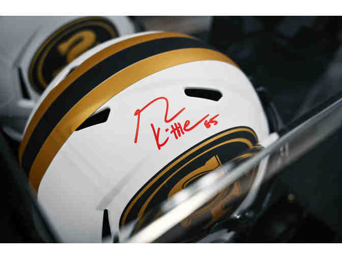 49er Helmet Signed by George Kittle
