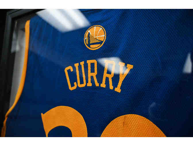 Signed Steph Curry Jersey