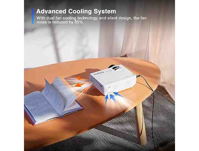 Home Movie Theater Bundle: AuKing Projector & Amazon Fire TV Stick