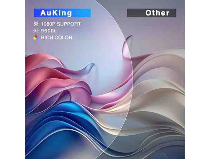 Home Movie Theater Bundle: AuKing Projector & Amazon Fire TV Stick