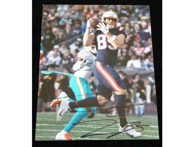 Hunter Henry Autograph Photo 8 x 10 New England Picture Authentication