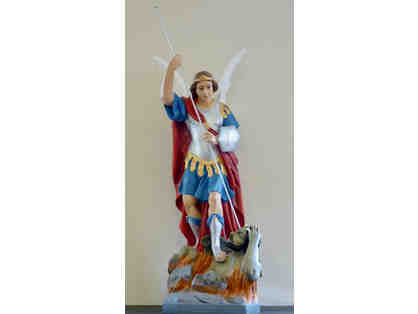 St. Michael the Archangel Statue - nearly 4-feet tall!