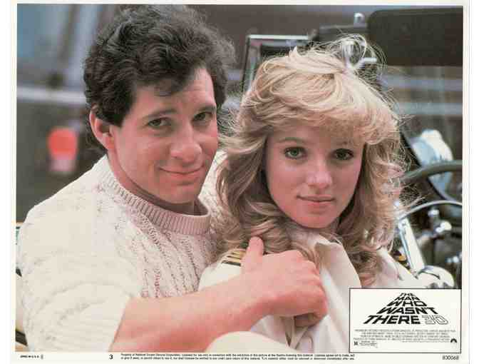 MAN WHO WASNT THERE 3-D, 1983, lobby card set, Steve Guttenberg