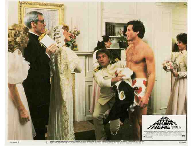 MAN WHO WASNT THERE 3-D, 1983, lobby card set, Steve Guttenberg
