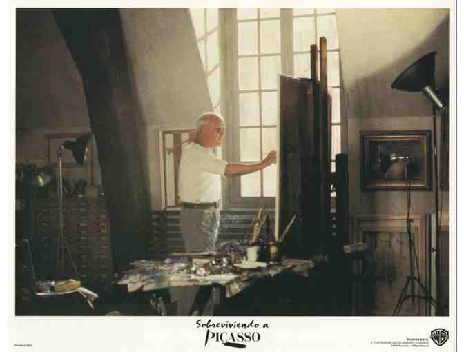 SURVIVING PICASSO, 1996, lobby card set, Anthony Hopkins, Julianne Moore
