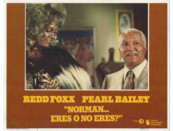 NORMAN IS THAT YOU?, 1976, lobby card set, Redd Foxx, Pearl Bailey