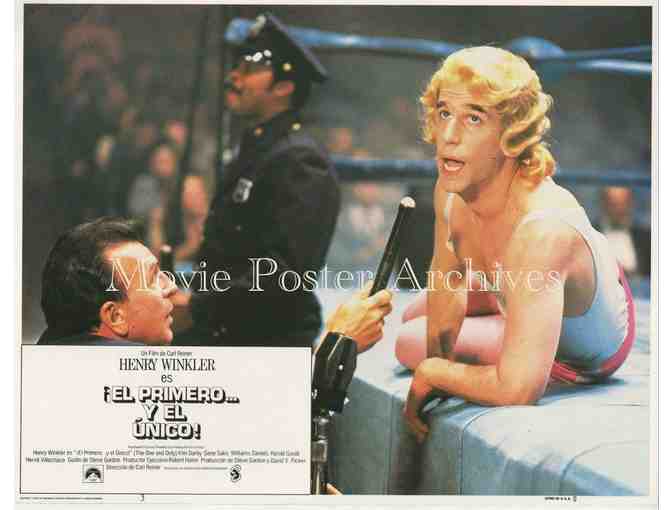 ONE AND ONLY, 1978, lobby card set, Henry Winkler, Herve Villechaize