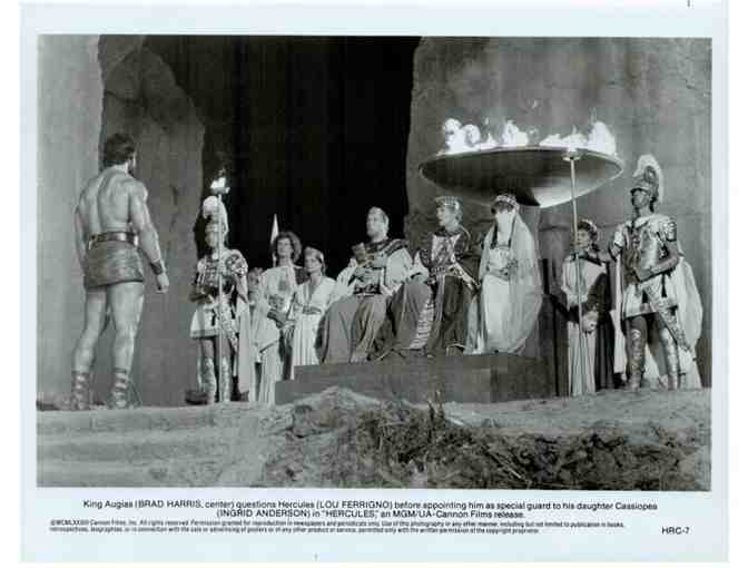 HERCULES, 1983, movie stills, Lou Ferrigno, Sybil Danning