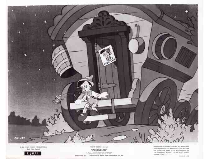 PINOCCHIO, 1940, movie stills, Walt Disney animated feature