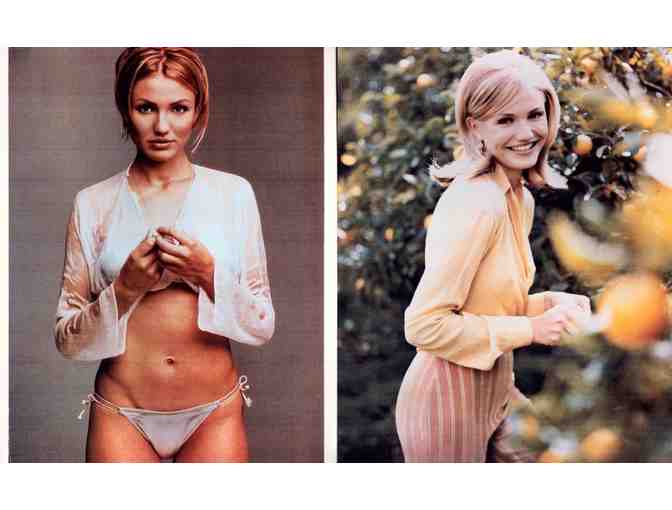CAMERON DIAZ, group of classic celebrity portraits, stills or photos