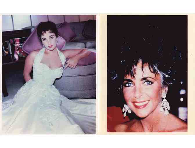 ELIZABETH TAYLOR, COLLECTORS LOT of portraits, stills or photos