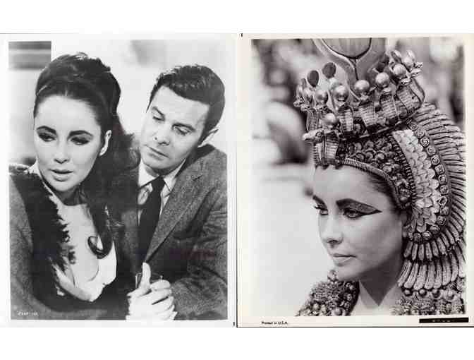 ELIZABETH TAYLOR, COLLECTORS LOT of portraits, stills or photos
