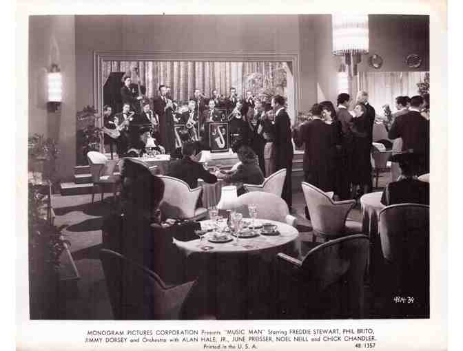 MUSIC MAN  1948  movie stills, Alan Hale Jr., Jimmy Dorsey and His Orchestra