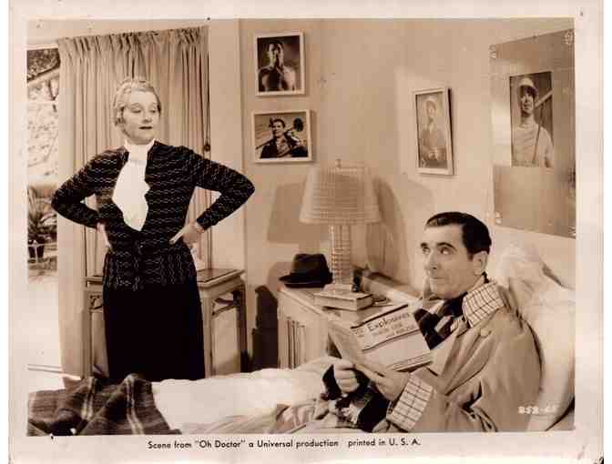 OH DOCTOR, 1937, movie stills, Edward Everett Horton, Eve Arden