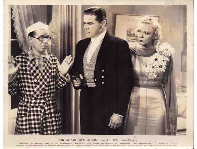 ON AGAIN-OFF AGAIN, 1937, movie stills, Bert Wheeler, Robert Woolsey