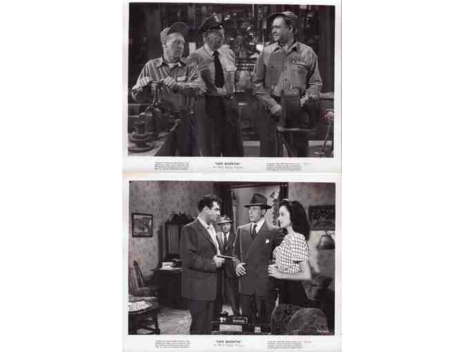 SAN QUENTIN, 1947, movie stills, Lawrence Tierney, Raymond Burr