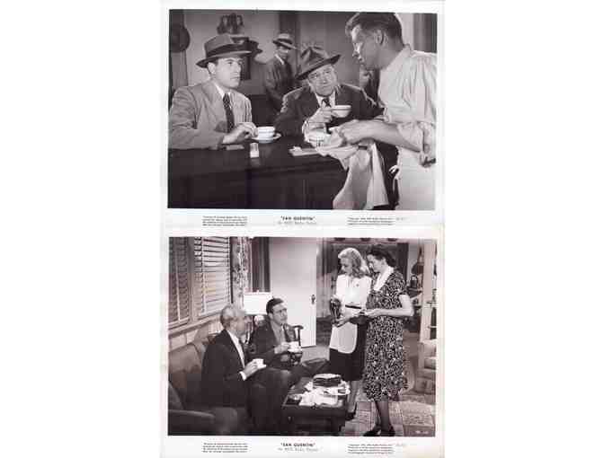 SAN QUENTIN, 1947, movie stills, Lawrence Tierney, Raymond Burr