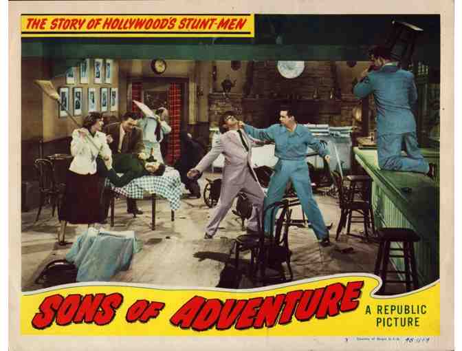 LOBBY CARDS MISC LOT 07 TWELVE DIFFERENT TITLES 1940s to 1990s