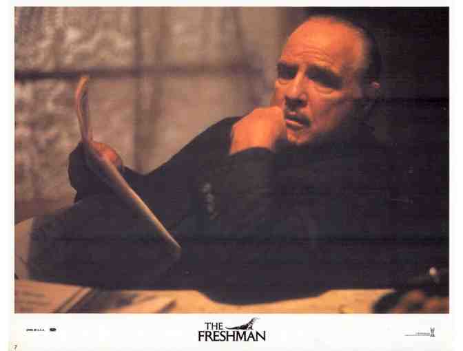 FRESHMAN, 1990, lobby cards, Marlon Brando, Matthew Broderick