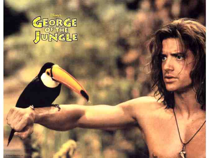 GEORGE OF THE JUNGLE, 1997, lobby cards, Brendan Fraser
