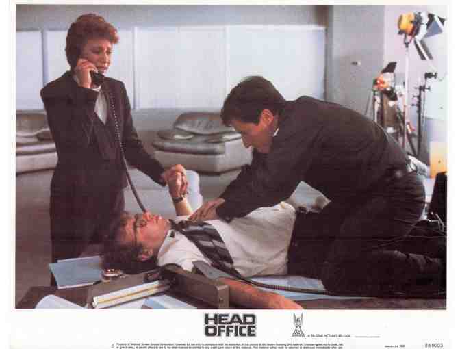 HEAD OFFICE, 1986, lobby cards, Rick Moranis, Judge Reinhold