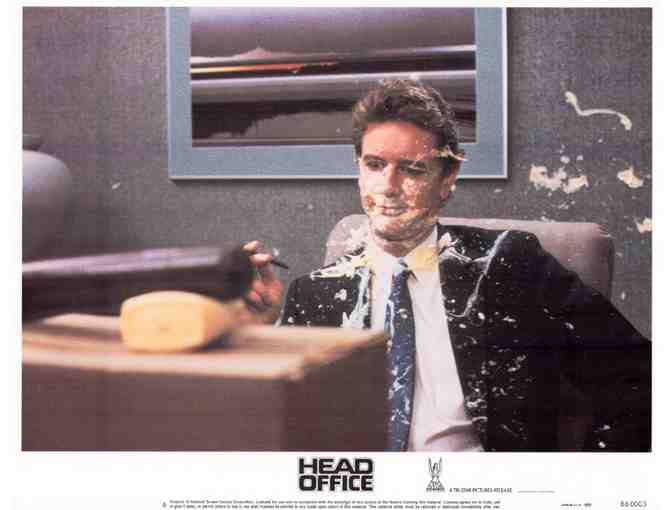 HEAD OFFICE, 1986, lobby cards, Rick Moranis, Judge Reinhold