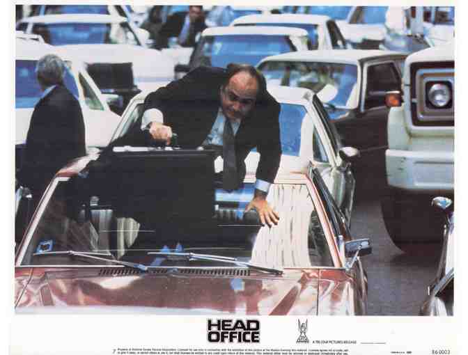 HEAD OFFICE, 1986, lobby cards, Rick Moranis, Judge Reinhold