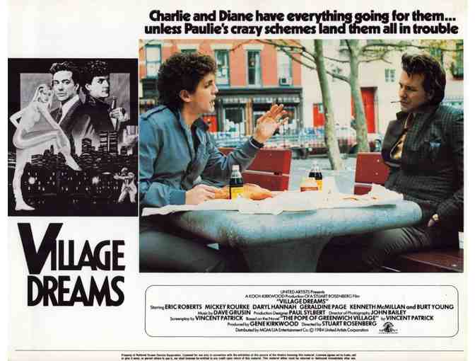 POPE OF GREENWICH VILLAGE, 1984, lobby cards, Eric Roberts