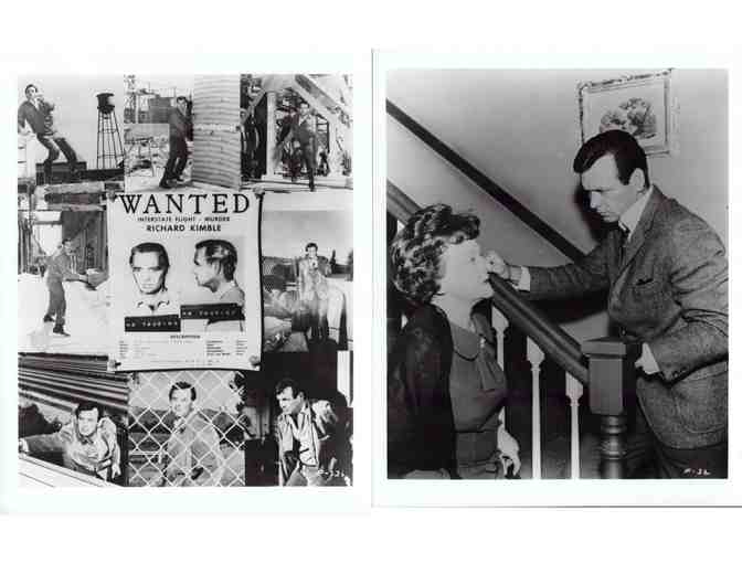 FUGITIVE, tv, COLLECTORS LOT, photographs, David Janssen, William Conrad