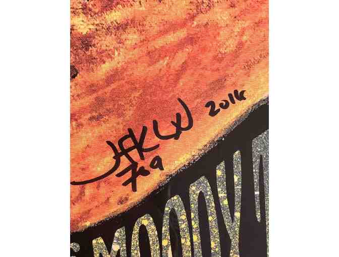 Signed Willie Nelson Concert - Jim Franklin Concert Poster - ACL 2016