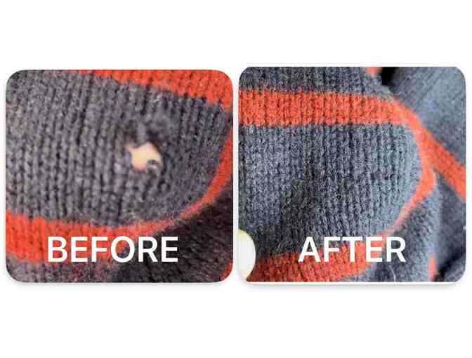 K E E P Mending and Repair Services - Cashmere Sweater Repair Service