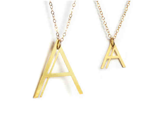 Brevity Jewelry - Alpha Pendant Necklace