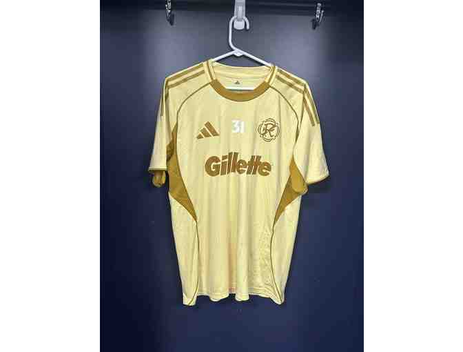 Aljaz Ivacic Signed One Planet New England Revolution Pre-Match Top