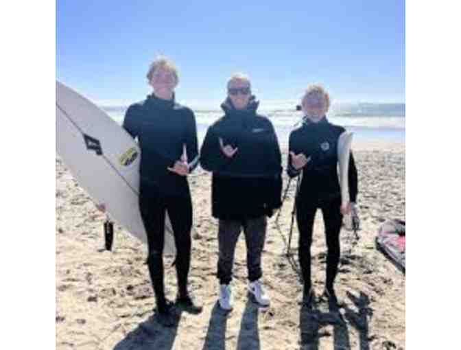 Raffle for Private surf lesson with Christian Saenz at Orange County Surf Coaching