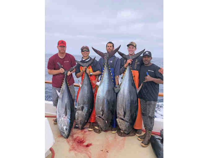 Raffle for TWO - full day passes of Sport Fishing On 'The San Diego'
