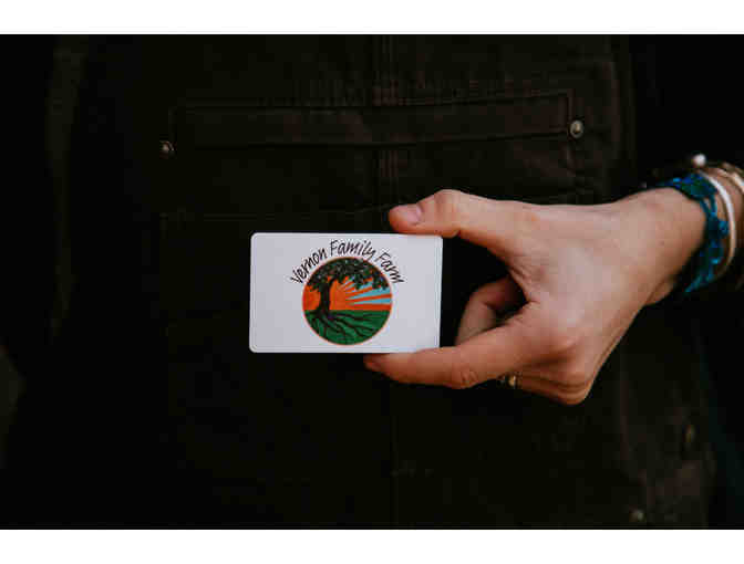 $50 Gift card to Vernon Family Farm, Newfields, NH