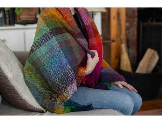 Handwoven 100% Wool Lap Robe by Harrisville Designs, Inc