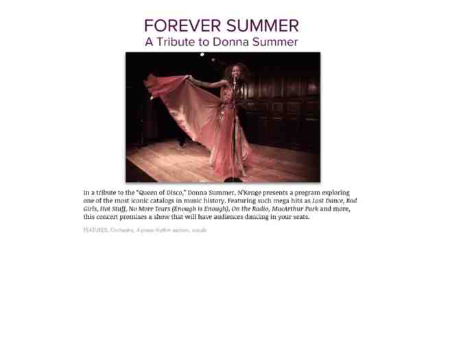 Private Concert Experience with Tony, Emmy & Grammy Nominated Artist NKenge - Photo 4