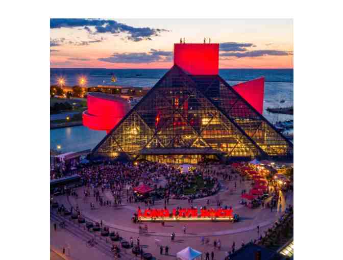 3 Night Stay for (2) & Rock and Roll Hall of Fame Admission for (2)