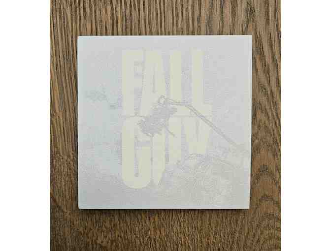 The Fall Guy - Sleeveless Tank Top (Adult Size Small) and Postit Sticky Note